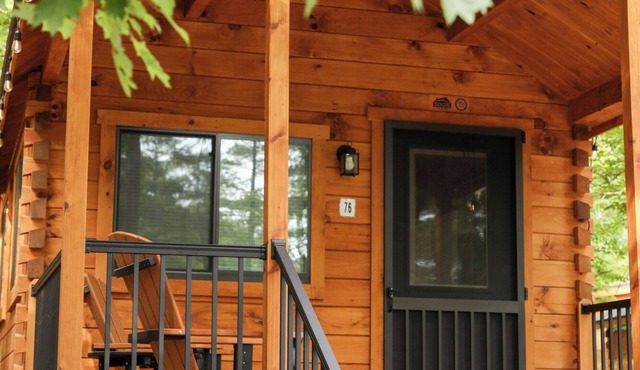 The Bellefonte Campground presents: Tiny Home | 1 Bedroom with HOT TUB