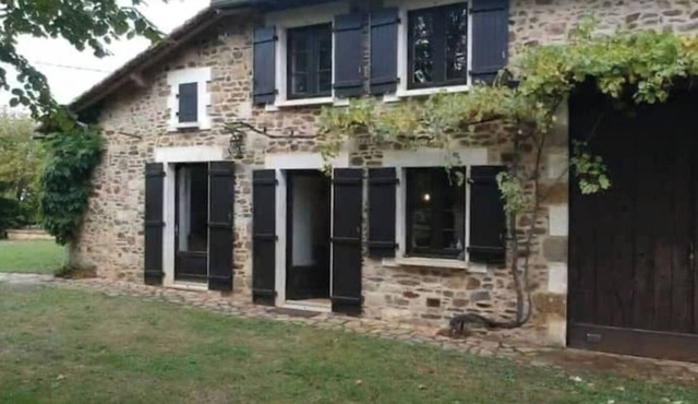 The big house in the heart of the greenery