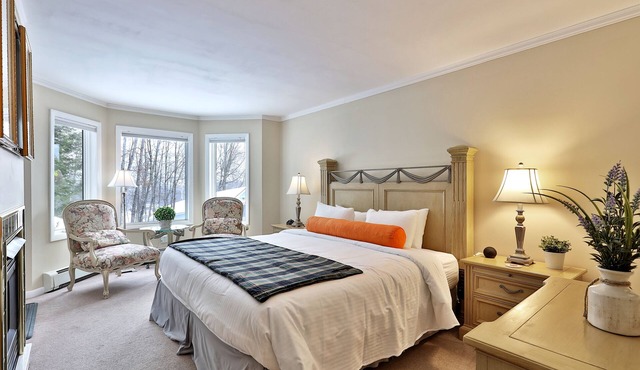 The Birch Ridge: European Room #8 - King Suite in Killington, Vermont. Hot Tub.