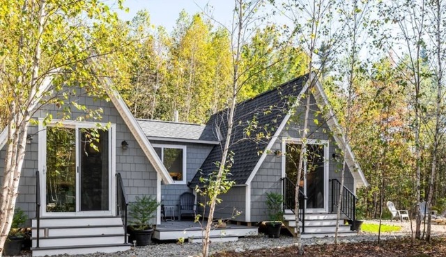 The Birches-New Twin A Frame!