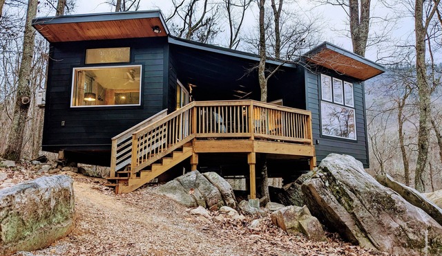 The Bird House ~ A modern treehouse in the forest ~ 15 minutes from downtown