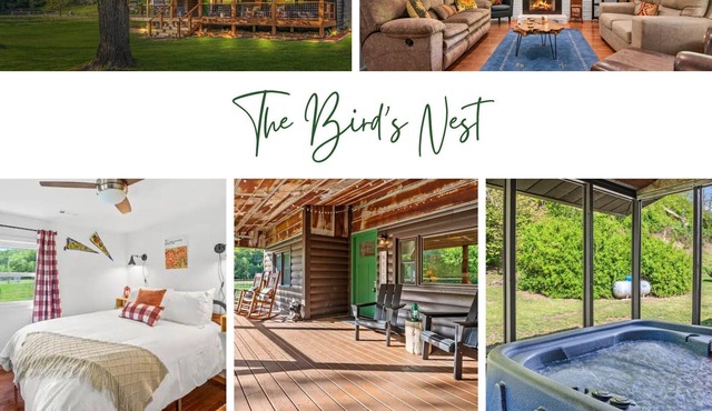 The Bird's Nest Creekside Cabin