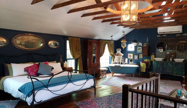 The Birdcage Saloon is true hidden gem, in a secret garden. Romance awaits here