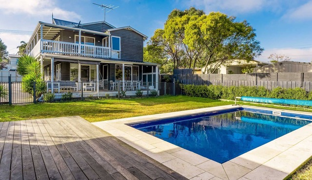 The Birkdale with heated inground pool