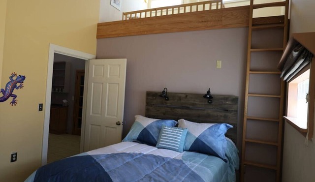 The Blue Crane Lodge is a beautiful 3-bdr house in the magical Mimbres Valley