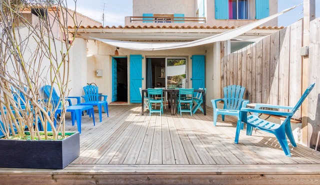 The blue flamingos 1 for 2 pers