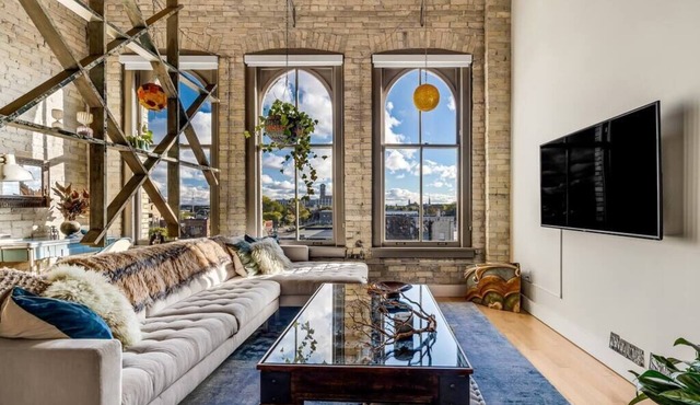 The Blue Goat | side by side vintage feel apts