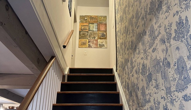 The Blue House on Dead End Road