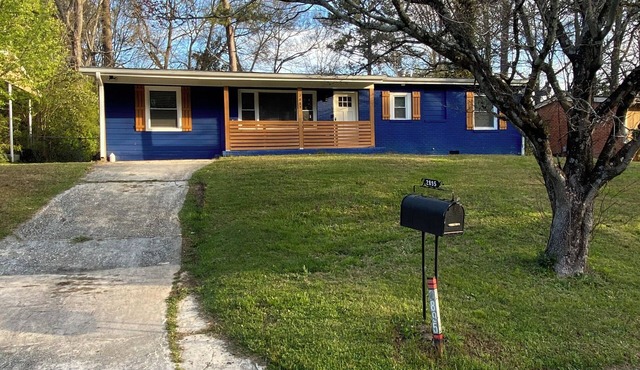 The Blue House on the Block