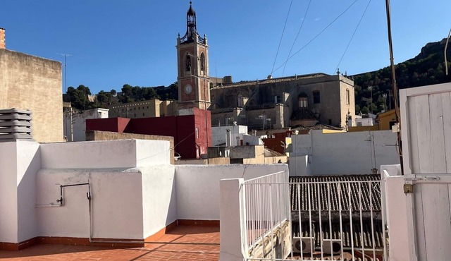 The blue house Sagunto
