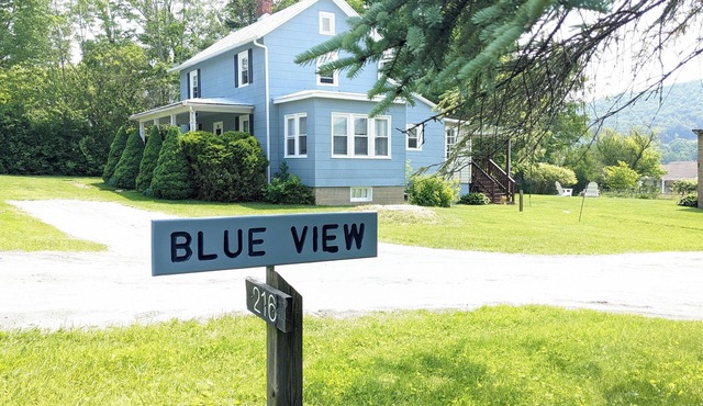 The Blue View - Close to town center plus great mountain view! Good Cell & WiFi