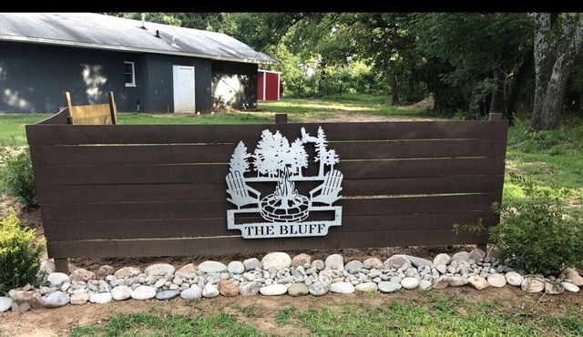 The Bluff RV Park slip rental with Red River access.