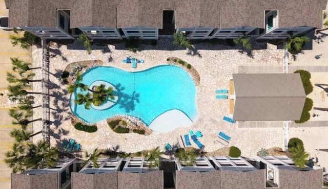 The Breezeways Padre Island Texas Townhome Resort Pool attached Garage