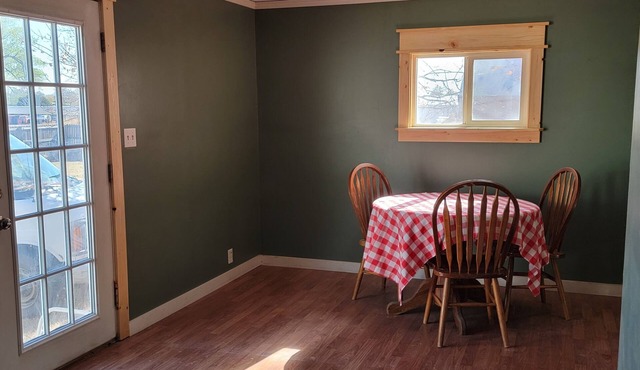 The Bunk House Town location with country charm