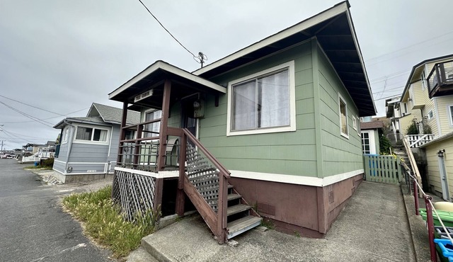 The Cabin is located a short walk to the beach