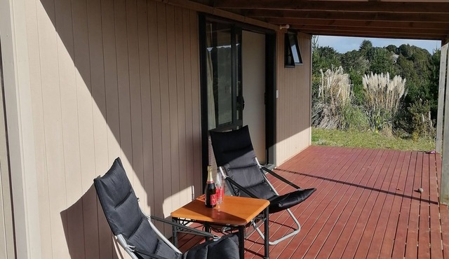 The cabins with 50 acres of private bush