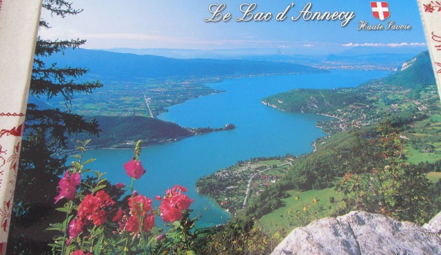 The calm in the mountains.