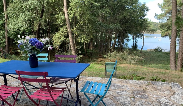 The calm of the forest, a stone's throw from Auray and the beaches