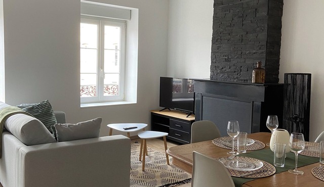 The Central Square apartment. Pets welcome!