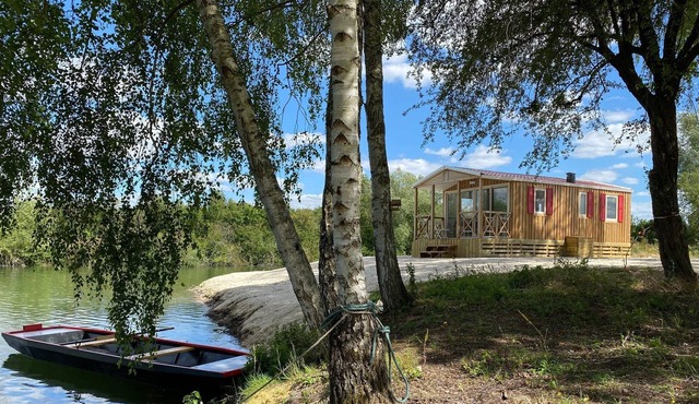 The Châlet Lodge - At the water's edge - Domaine des Etangs de la Bassée