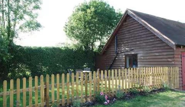 The Chalet is pet friendly on a farm near Malvern