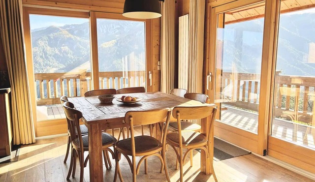 The chalets of Pra Loup - Magnificent prestigious chalet for 12, high-end services, in Pra Loup