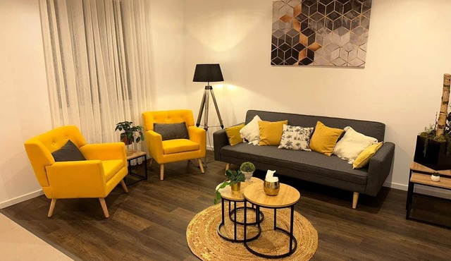 The charming two-bedroom Parilly Republic