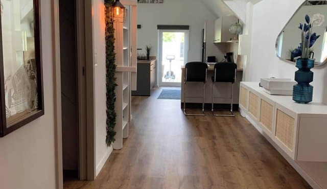 The chicken coop at Europapark and Rulantica. Cottage & terrace with large pool