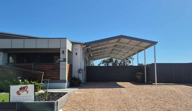 🎣🦀The Coastal Crab, Moonta Bay. 🐾 Pet friendly holiday accommodation 🐾⛱️🚂🛝