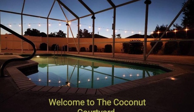 The Coconut Courtyard private pool, themed, modern
