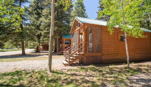 The Colorado Spruce Cabin #15 at Blue Spruce RV Park & Cabins