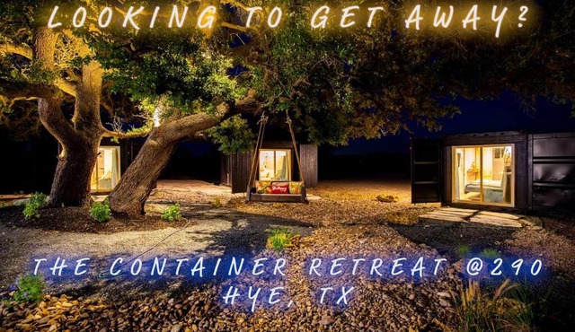 The Container Retreat @ 290 Wine Trail #7 Groups welcome!