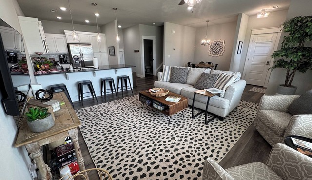 The Copia on Moore-Spacious townhome just 3 miles to U of A, located off of I-49