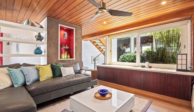 The Cornerstone A Stylish Garden Terrace