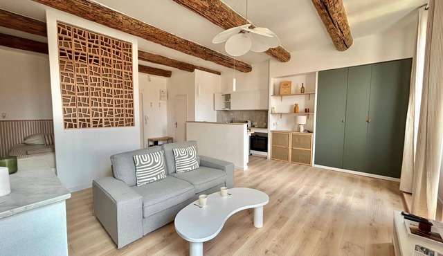 The cosy Grand Studio du Vieux-Port - Mobility lease accepte