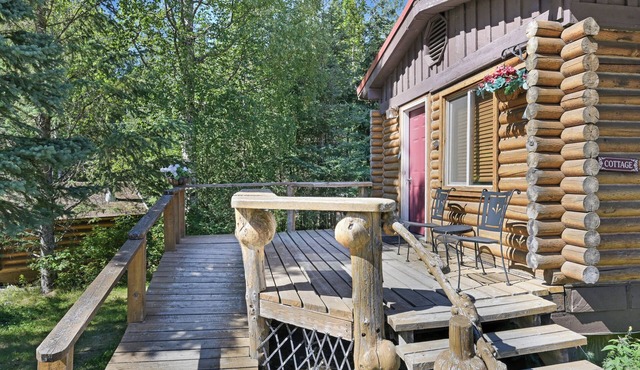 The Cottage - a quaint cabin with full kitchen and bathroom in Hope, Alaska