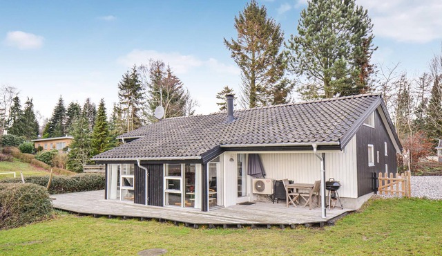 The cottage is beautifully placed on a large fenced natural ground, where lawn has been laid.