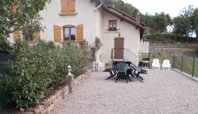 The cottage of the castle near Gérardmer