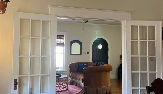 The Cottage on College in Downtown Conway. Remodeled 1937 cozy & unique home.