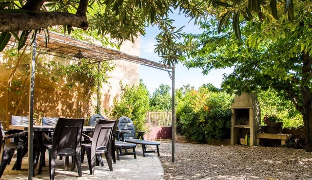 The Courtyard in the Corbières