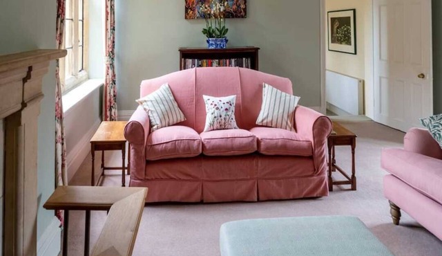 The Courtyard overlooking Kiftsgate Court Gardens