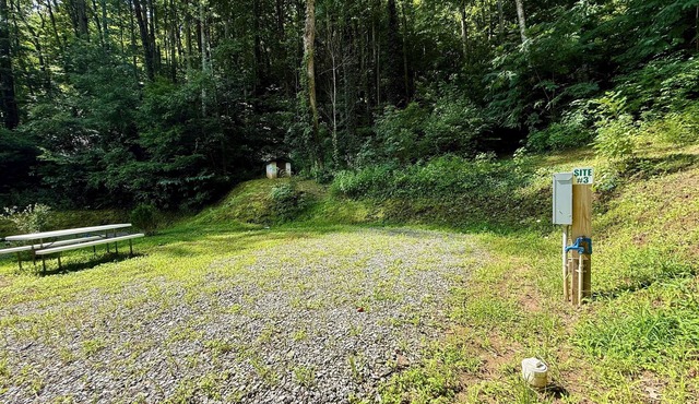 The Cove Site 3- 50 Amp, Full Hookup, Picnic Table
