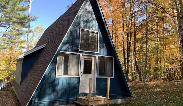 The Cozy Blue A-frame