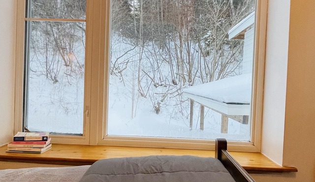 The cozy fjord view spot for families