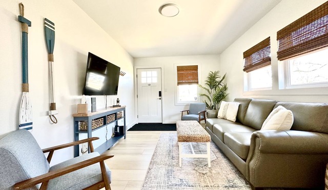 The Cozy Gray Cottage Your home away from home.
