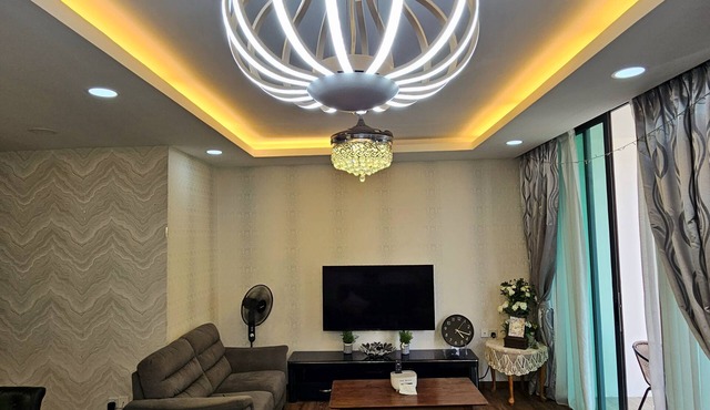 The Cozy Homestay @ Jazz Suite 4 Vivacity Megamall Kuching 3 bedroom 5 pax