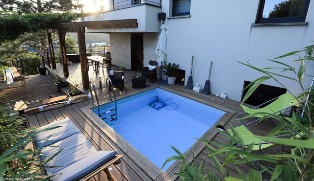 The cozy single-family house