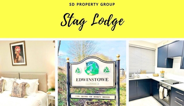 The cozy Stag Lodge at Sherwood