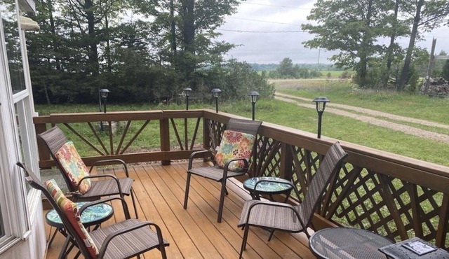 The Cozy Woodland Farm GetAway With Campsite and Firepit