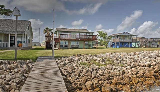 'The Crab Trap' Palacios House on Matagorda Bay!